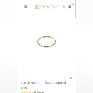 Enewton ring size 6